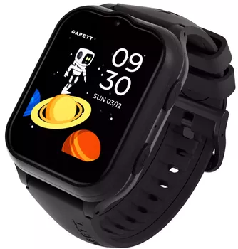 Smartwatch dziecięcy Garett Kids eSIM 4G czarny. Smartwatch dla dziewczynki, chłopca z whatsapp. Zegarek z GPS dla dziecka. Smartwatch dla dziecka na prezent2.webp